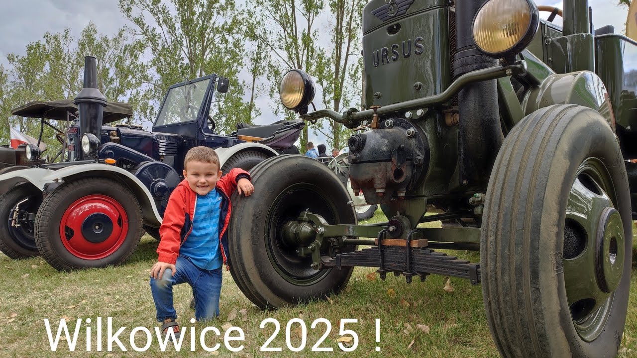 Festiwal Starych Ciągników i Maszyn Rolniczych Wilkowice 2025 ! Relacja filmowa ! Ursus C-45 !