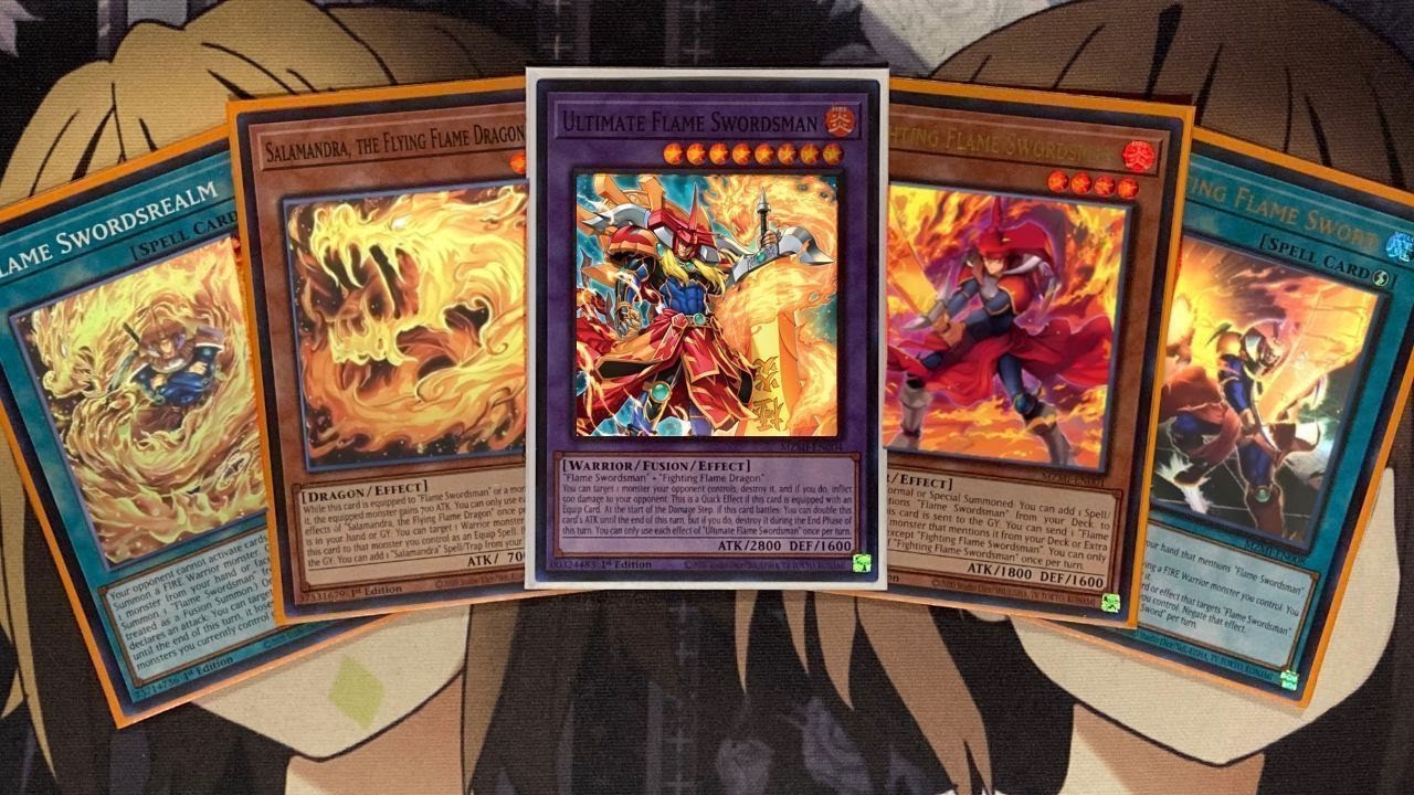 My Flame Swordsman Yugioh Deck Profile for Post Maze of Millennia