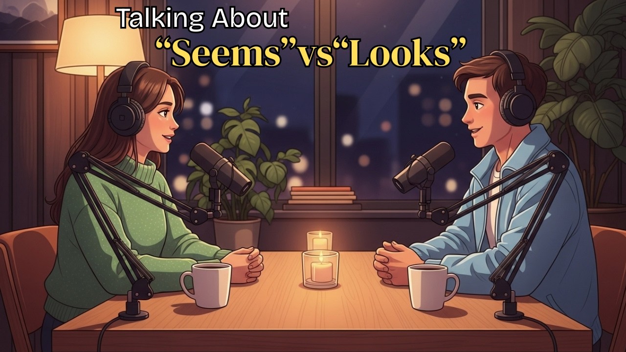 How to Use “Seems” vs “Looks” in English | Beginner to Intermediate Guide | SIMPLE ENGLISH TALK