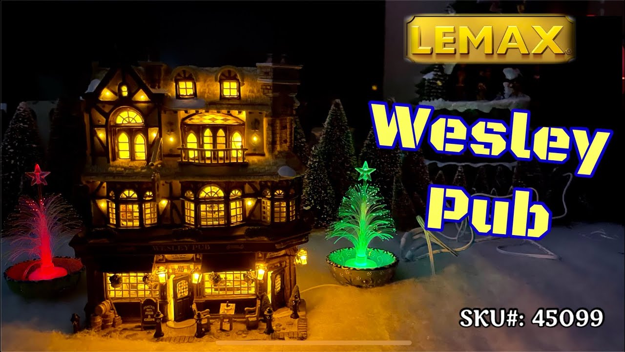 Unboxing Video #13 - LEMAX Wesley Pub (SKU#: 45099)