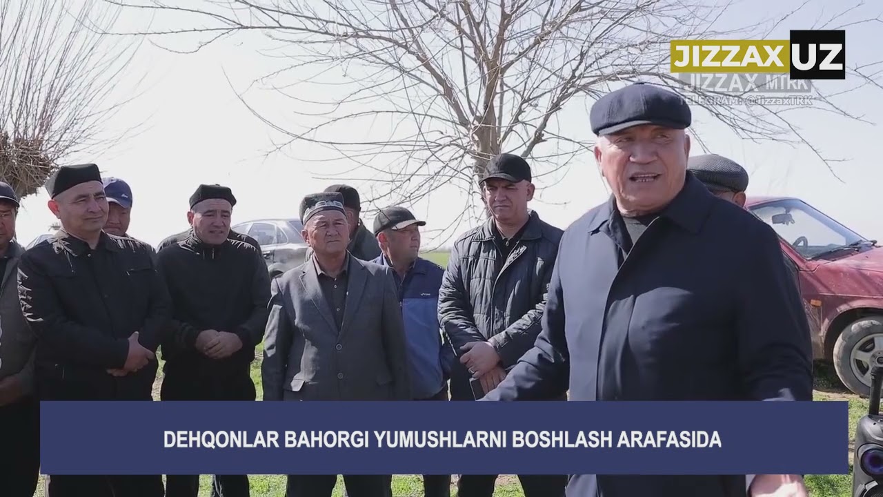 Videoreportaj: Jizzaxlik dehqonlar bahorgi yumushlarni boshlamoqda