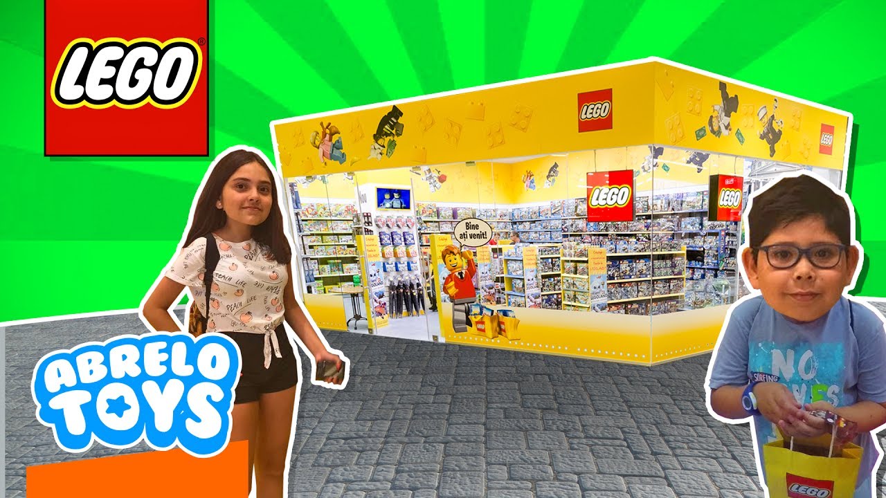 Tienda de Lego La Mas Grande que hemos visto! Vacaciones en Francia Tienda Lego Abrelo Toys vlog 22