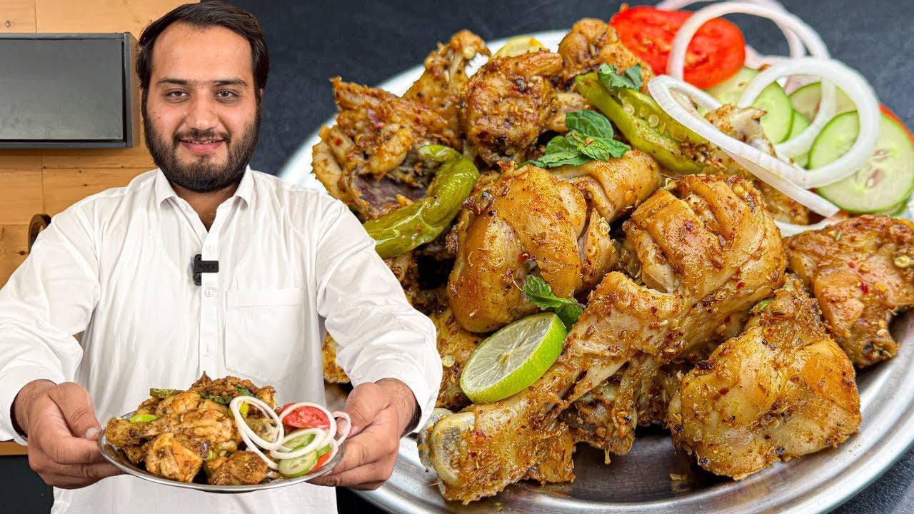 Badami Chicken - Chatkhara Chicken Roast Recipe
