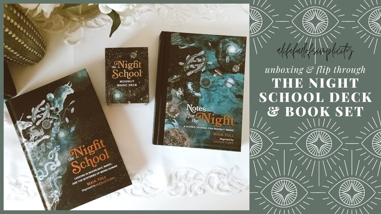 The Night School Deck & Book Set | Unboxing & Flip-through #rpmysticcoven
