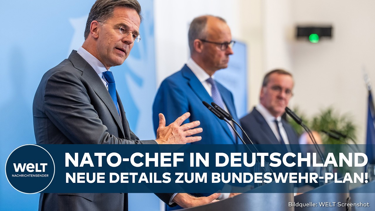 NATO-GIPFEL: Brisante Details! Pistorius, Merz und Rutte enth&uuml;llen Plan f&uuml;r die Bundeswehr