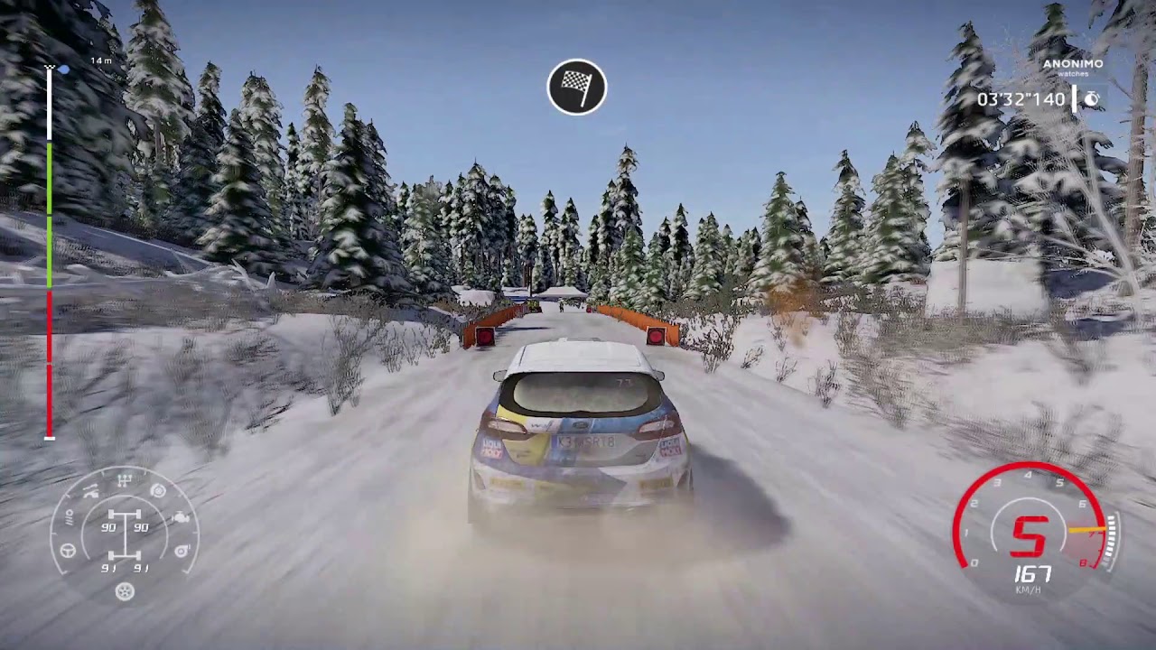WRC 8 Career Mode S1 - JWRC Rd 1 - Rally Sweden - Day 1