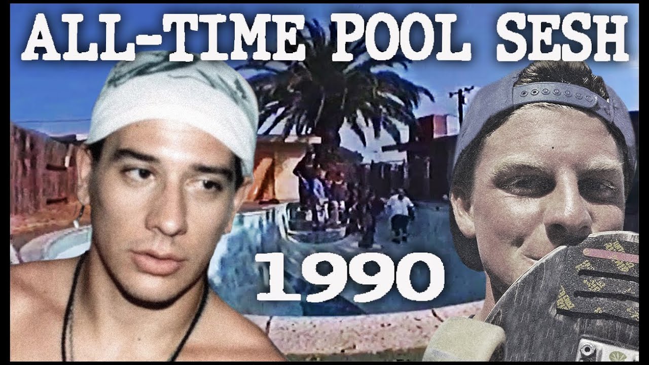 ALL-TIME POOL SESH 1989 ERIC DRESSEN SALBA SWOPE PARTAIN 1990