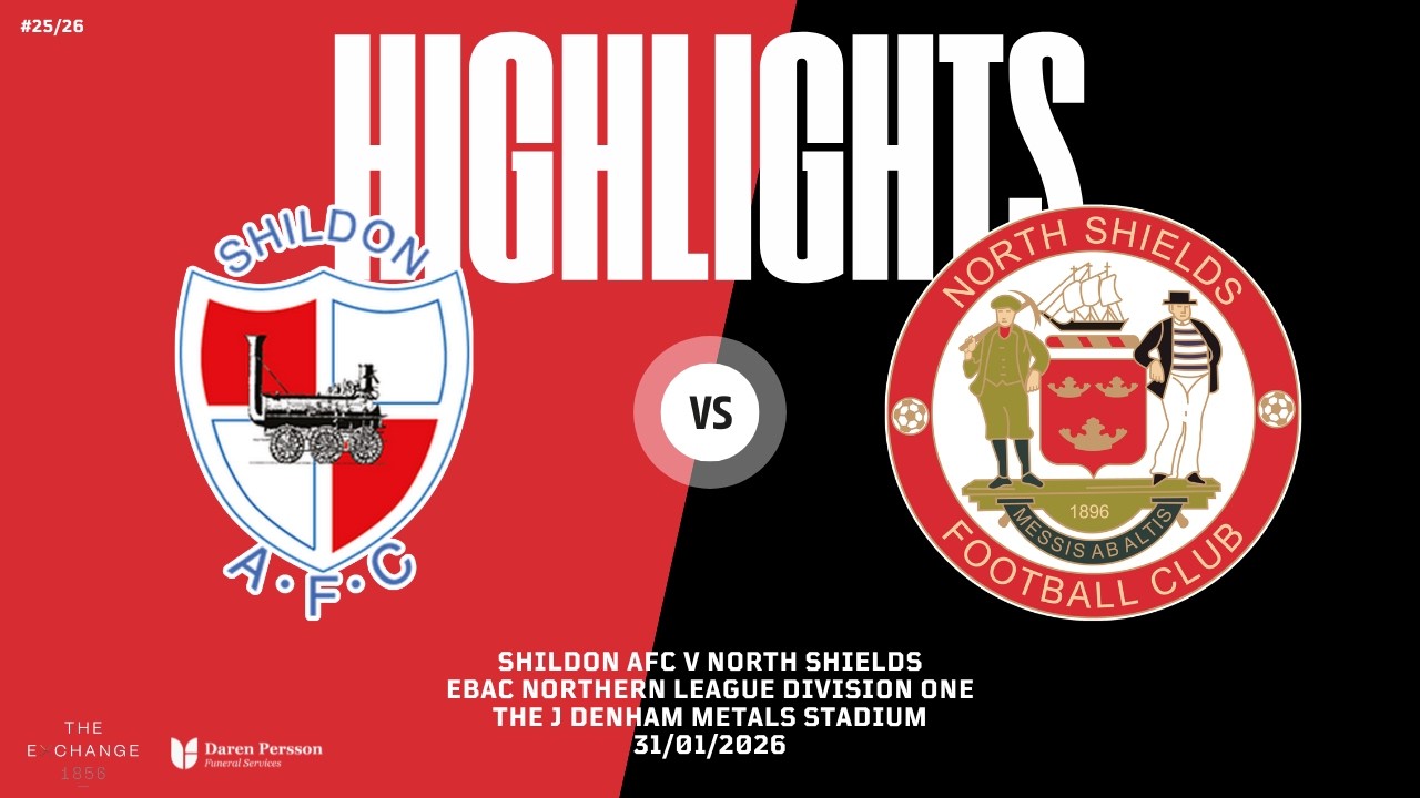 Highlights | Shildon 2 North Shields 1