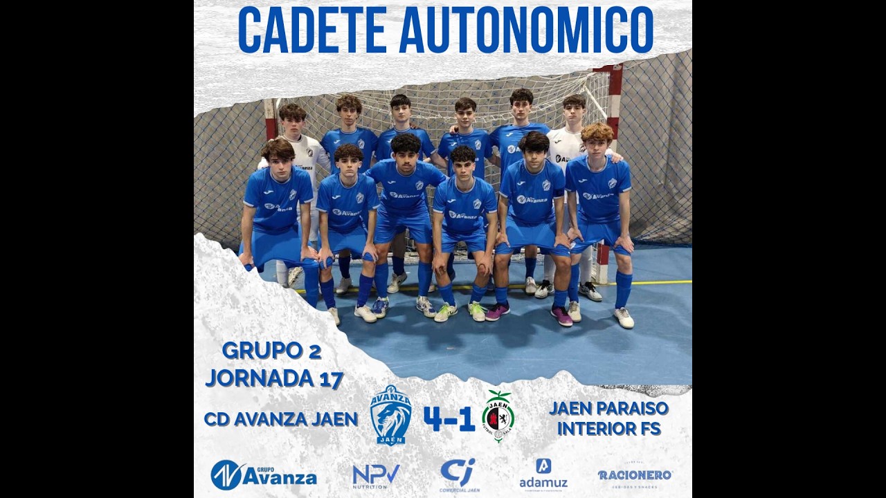 CD AVANZA JAEN 4-1 JAEN PARAISO INTERIOR FS