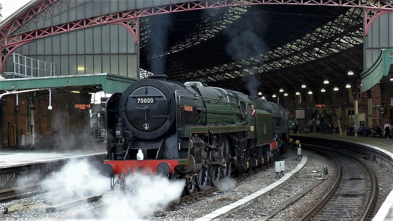 70000 'Britannia' & 46100 'Royal Scot' At Bristol Temple Meads And Severn Tunnel Junction - 23/07/20