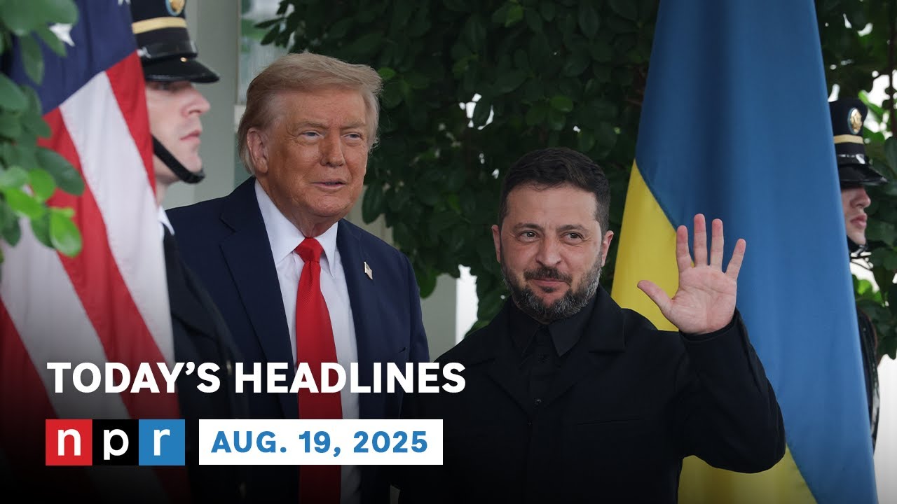Trump Planning For Meeting Between Putin, Zelenskyy To End The War | NPR News Now