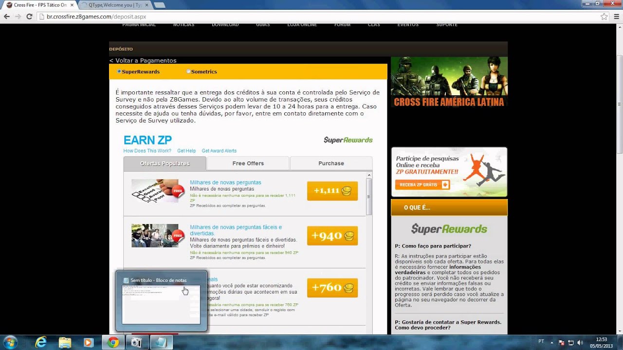 Como Gnahr zp gratis no crossfire al 2013