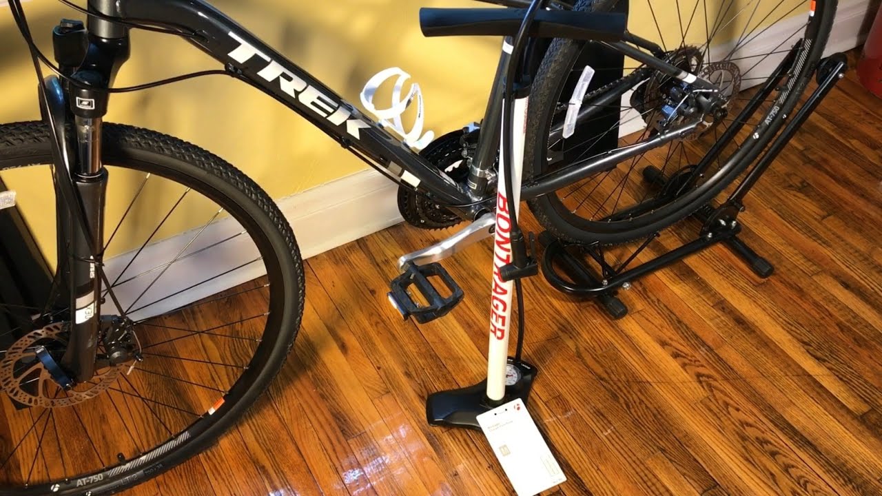 Bontrager Charger Floor Pump bicycle tire inflator by Trek