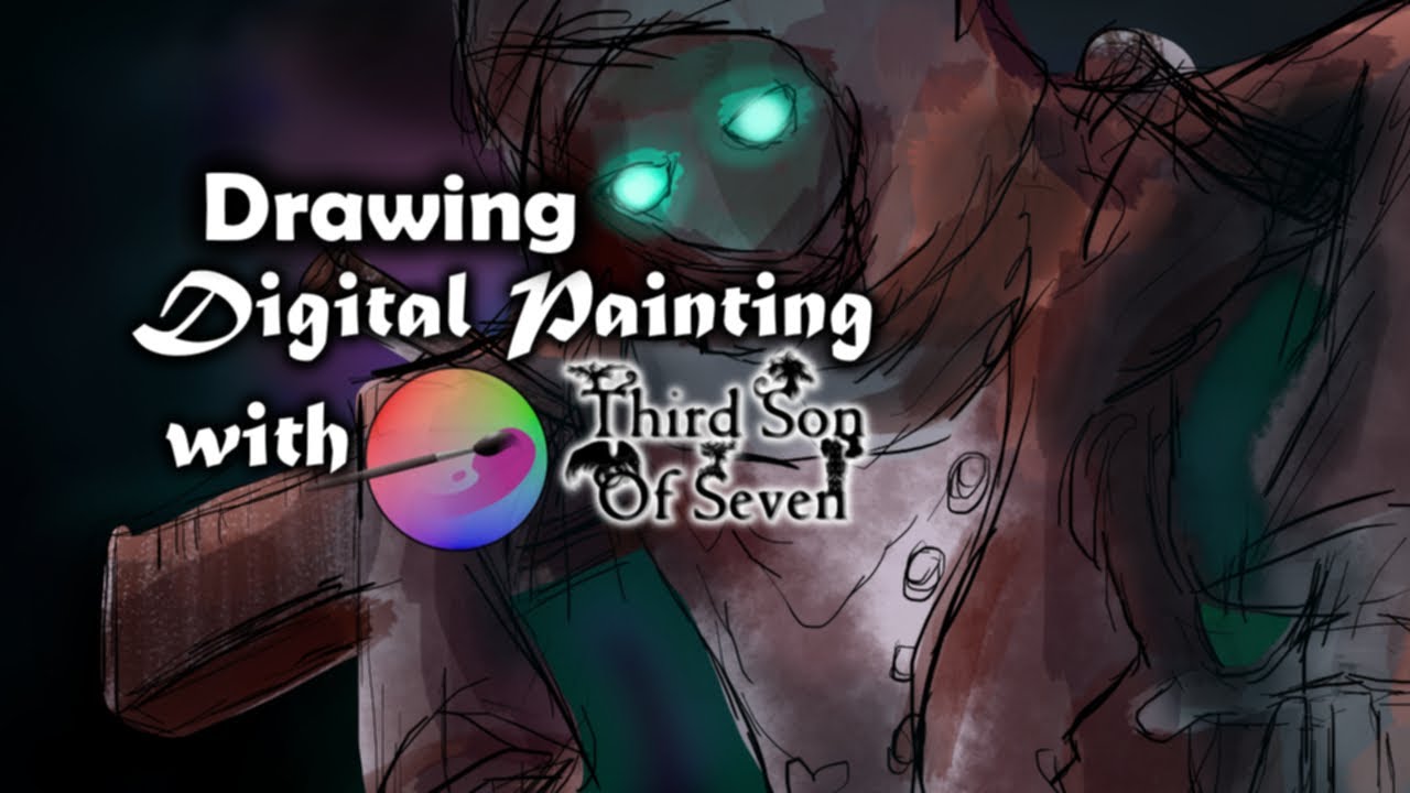 Faded | Drawing To Music With Krita