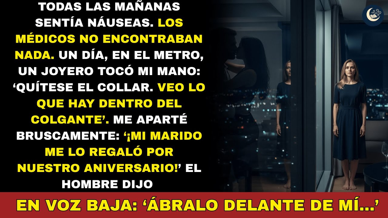 “¡Quítese eso ahora!”, dijo el joyero al ver qué había dentro del colgante de mi esposo…