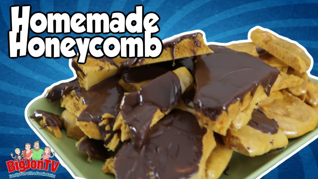 Homemade Honeycomb Candy || What's Cookin' Wednesday