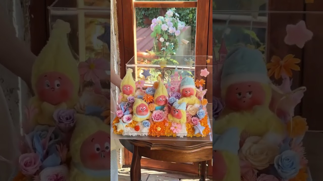 Eternal Flower Series Garden Gift Unboxing Video#gift #flowers #rose #fyp #birthday#doll #wedding