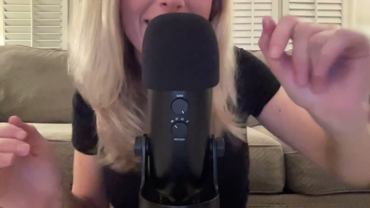ASMR semi-inaudible whispering at max gain for 100% sensitivity + personal attention 😌💤