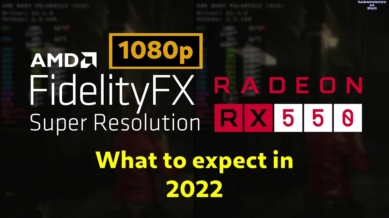 Radeon RX 550 4GB in 2022 - what to expect on 1080p Linux gaming with FSR