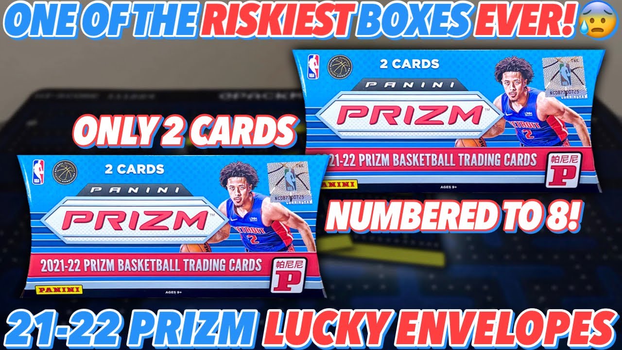 ONE OF THE RISKIEST BOXES EVER ($500 FOR 2 CARDS)! 😳 2021-22 Panini Prizm Basketball Lucky Envelopes