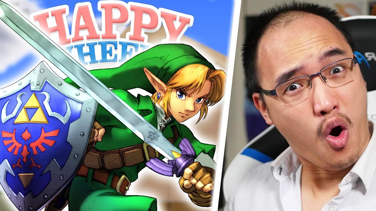 ZELDA OCARINA OF TIME ! | Happy Wheels