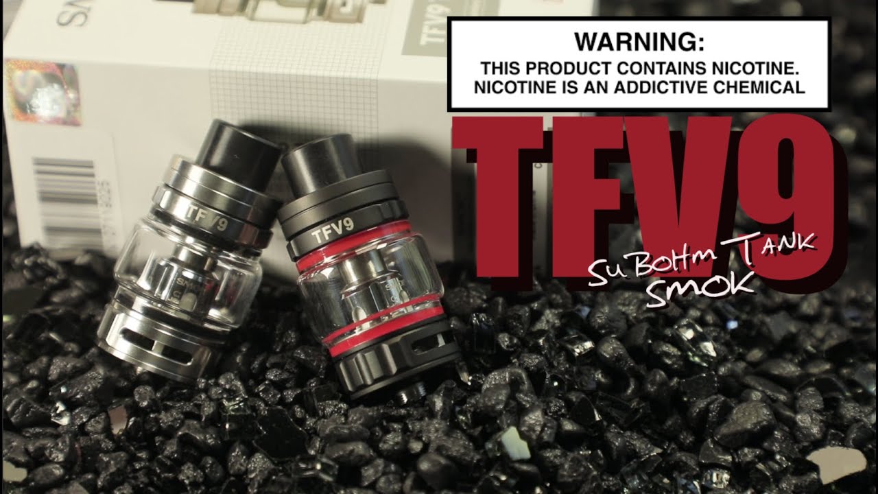 TFV9 Mesh SubOhm Tank By SMOK ~Vape Subohm Tank Review~