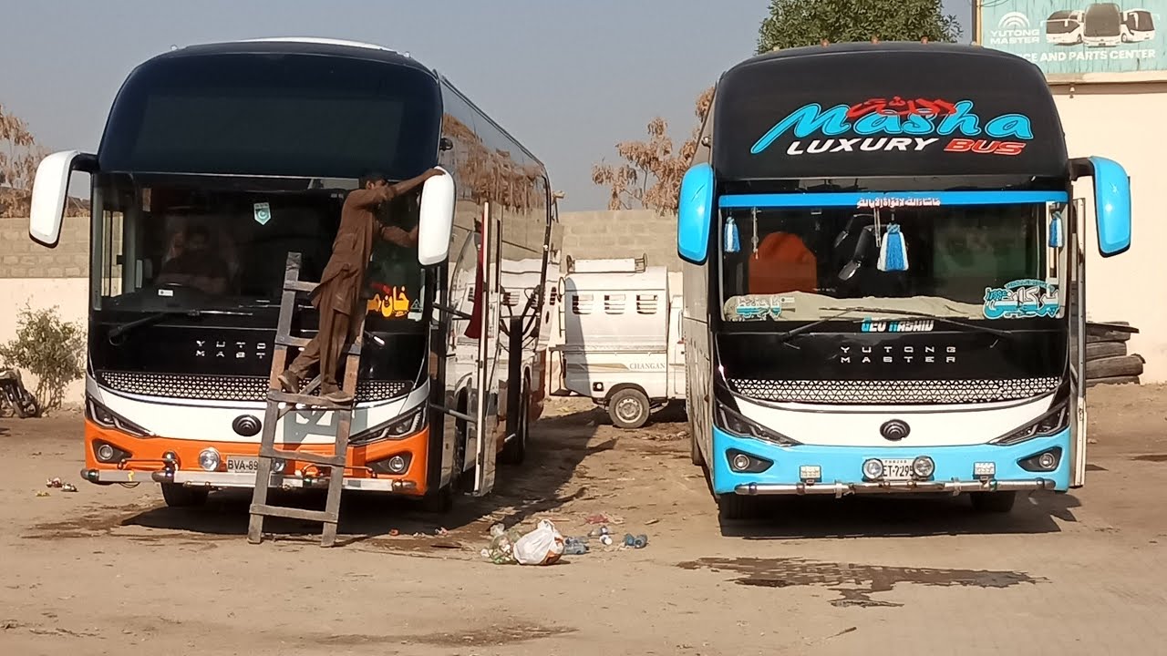 Karachi general terminal Faisal movers kaynat tervil waraich express GUL-E-ISHTIAQ 
