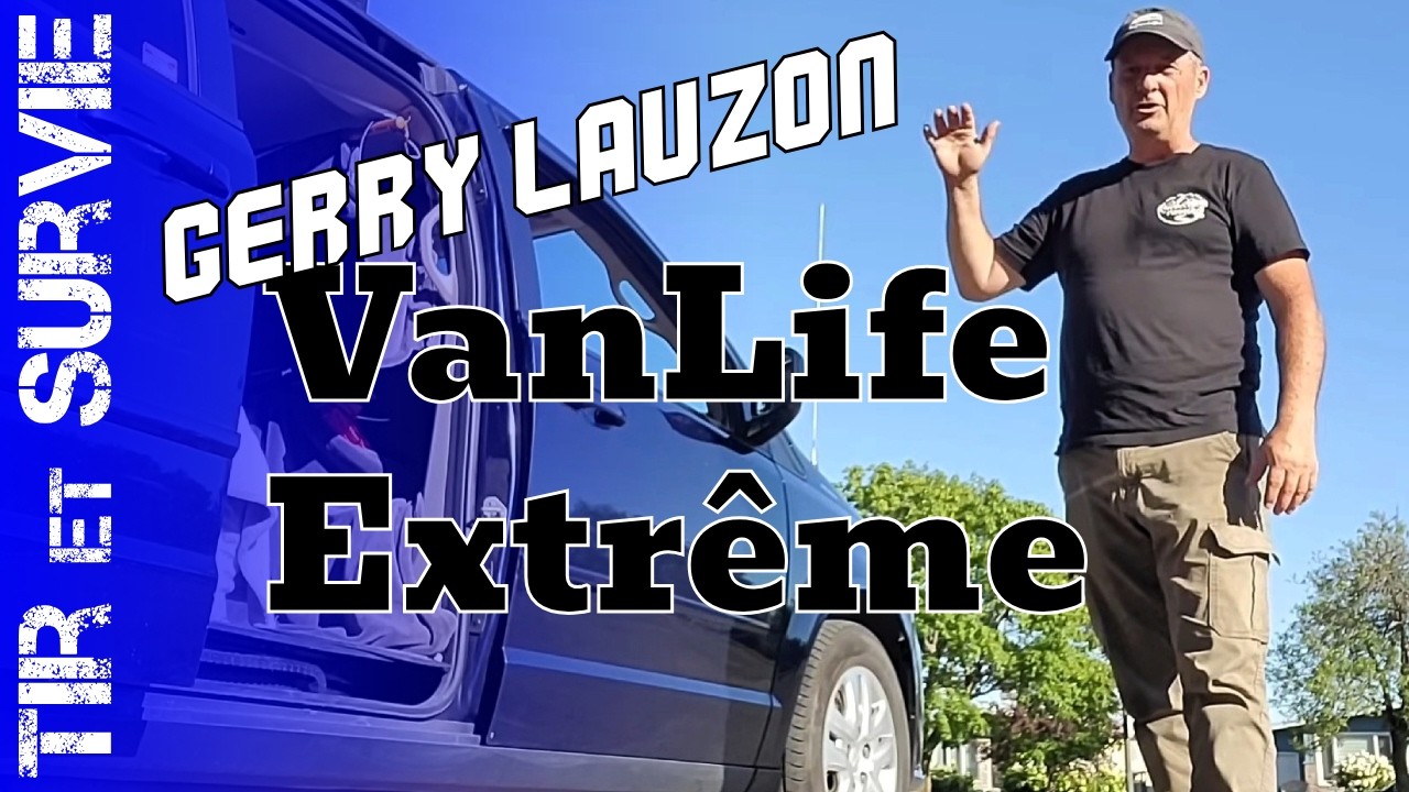 Survivre au Québec, 4 saison, dans une Dodge Caravan : témoignage d'un vanlifer authentique !!