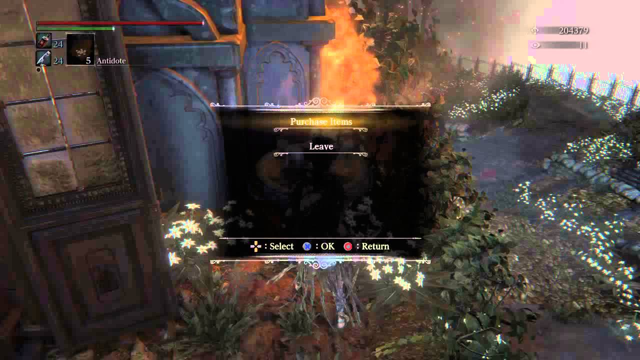 Bloodborne 1.09 Patch - Blood Rocks for insight!