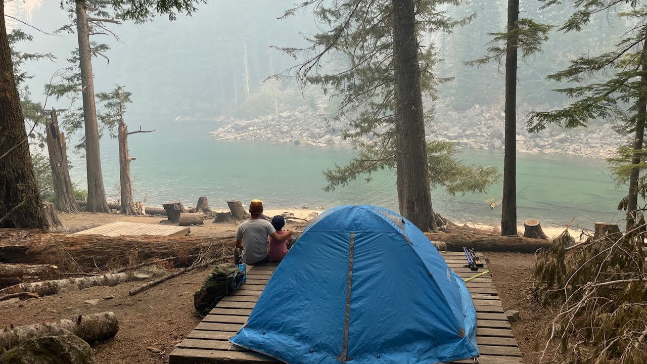 Backcountry Camping with 8 Year Old | Lindeman Lake Canada