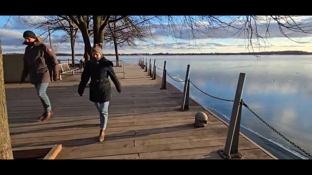 Waterfront Walk Downtown Toronto January 26 2025 First Video Of The Year Incredible 