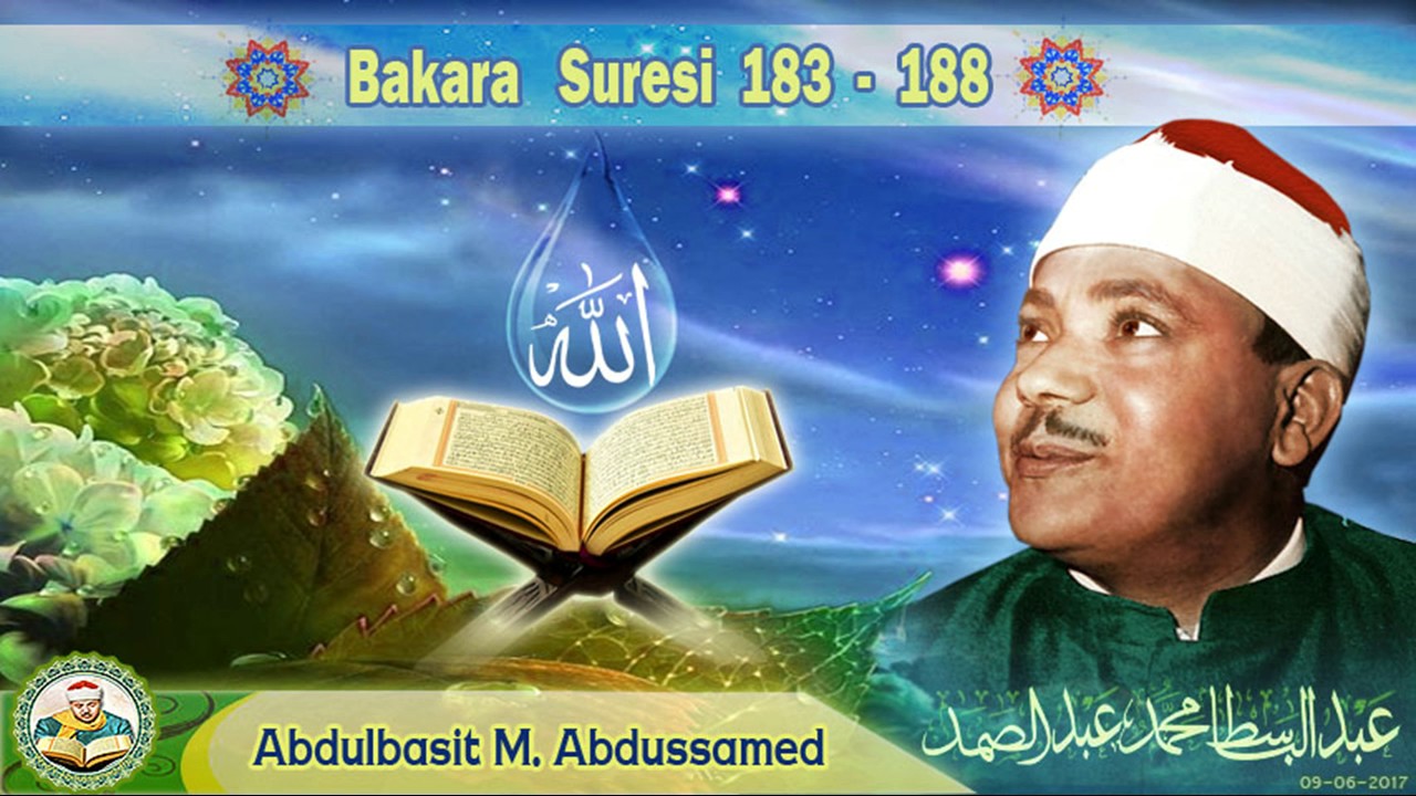 Bakara Suresi 183 - 188  Nadir Stüdyo Kaydı