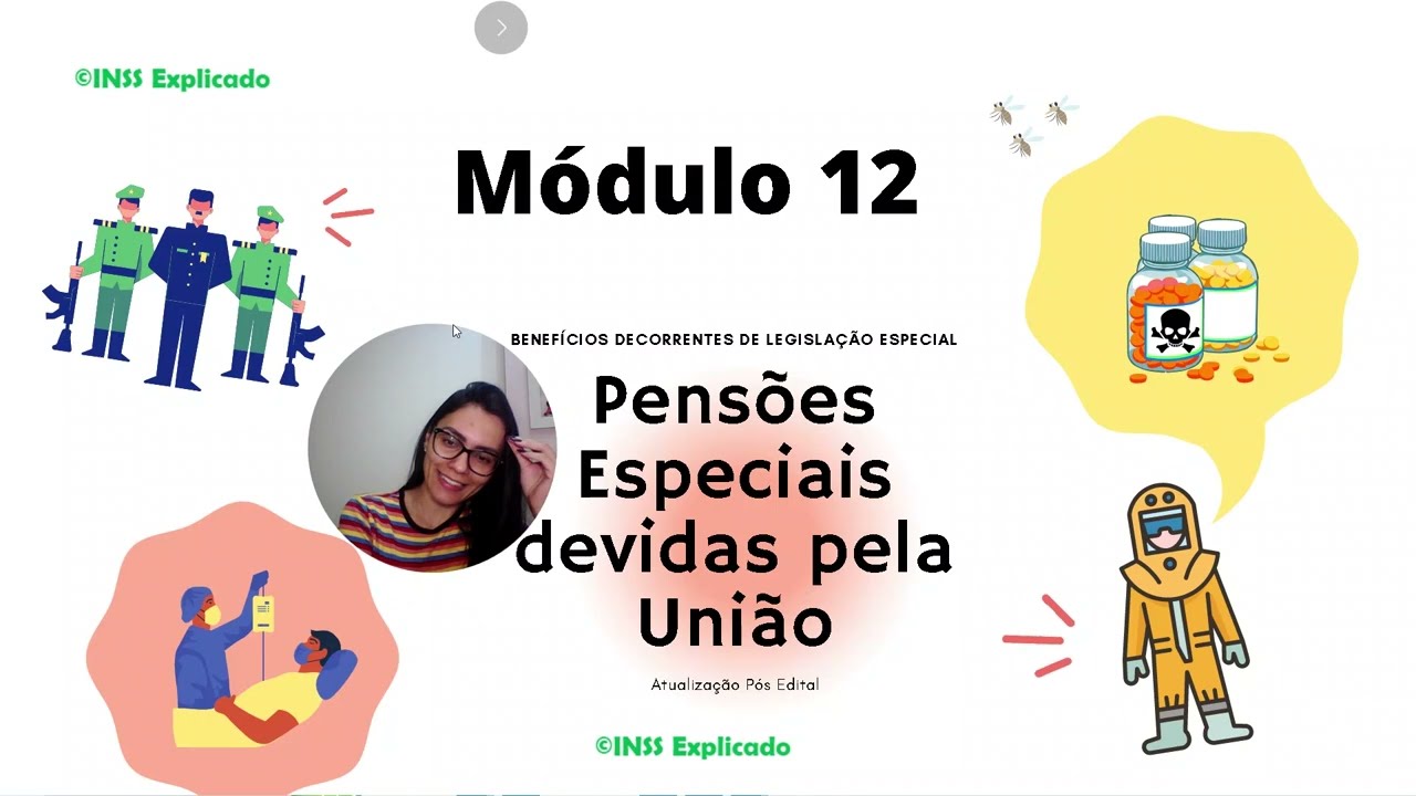Benefícios decorrentes de legislações especiais I Pensão especial - Talidomida - Lei 7.070/1982