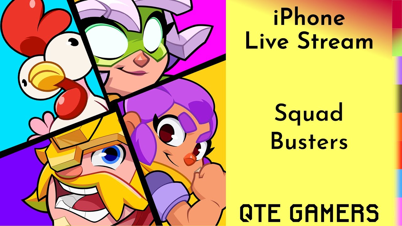 Squad Busters - Online Multiplayer - #iPhone Live Stream