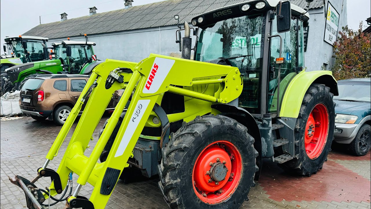 Claas Ares 557 ATZ z turem FL100,105 KM silnik JOHN DEERE,na sprzedaż/for sale/prezentacja *PESTROL*