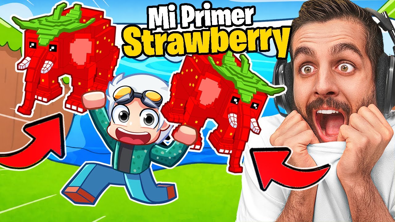 Mi Primer ADMIN ABUSE… ¡y CONSEGUÍ el STRAWBERRY ELEPHANT! 😨 | Escape Tsunami For Brainrots