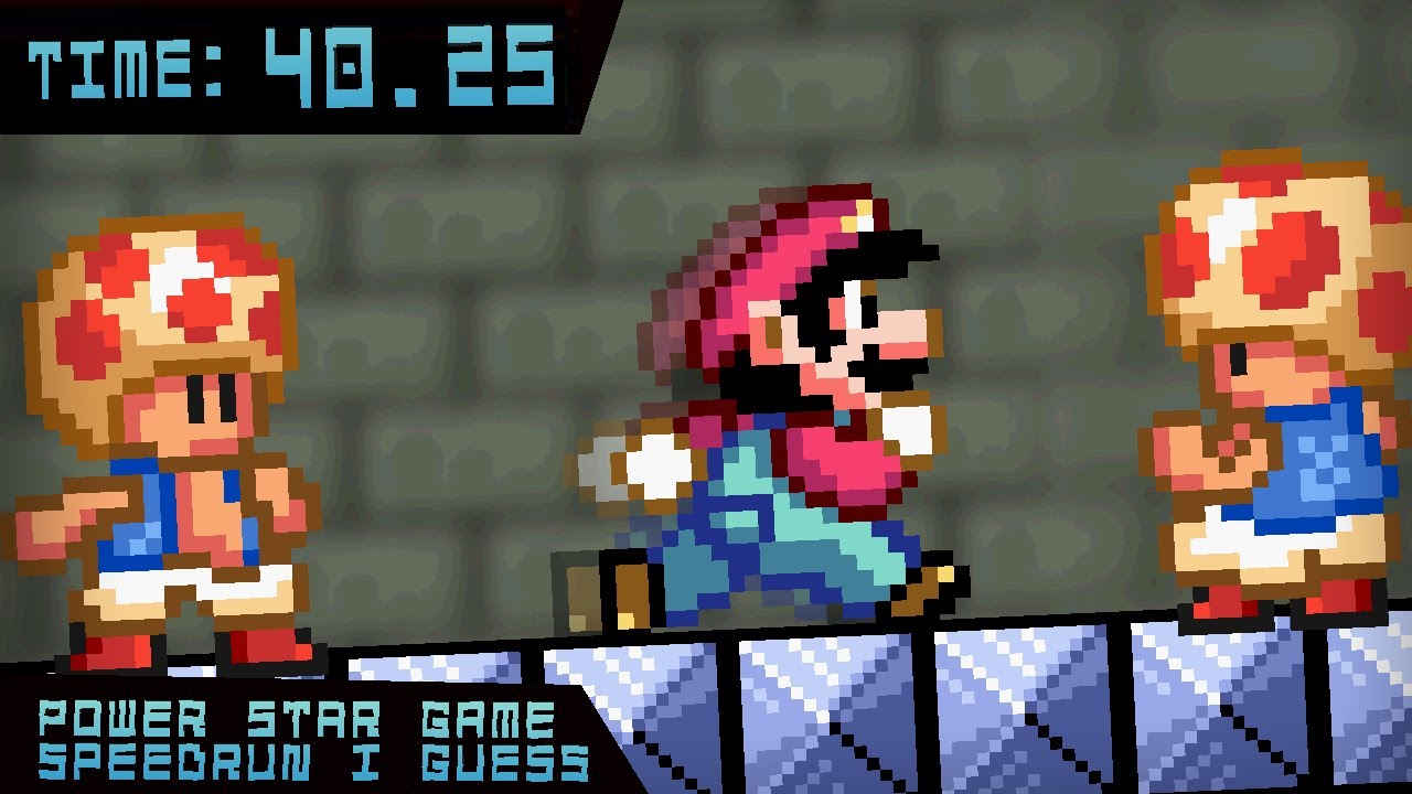 Power Star THE GAME / SPEEDRUN (40.25)