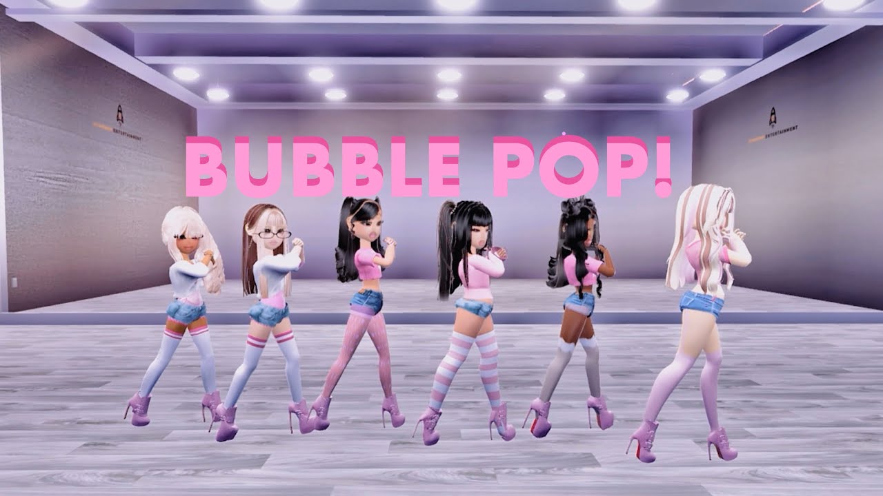 𝘒𝘚𝘔*𝘎𝘐𝘙𝘓𝘚 DANCE COVER HyunA(e) _ Bubble Pop! ✮||ROBLOX, K-POP |