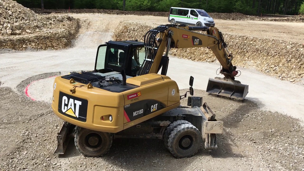 Cat M318D #Wheeled #Excavator
