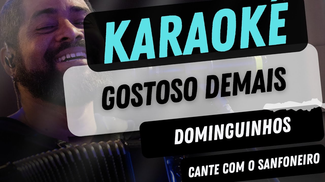 GOSTOSO DEMAIS / DOMINGUINHOS / TOM G (Karaokê) Léo Lima Sanfoneiro tocando ao vivo