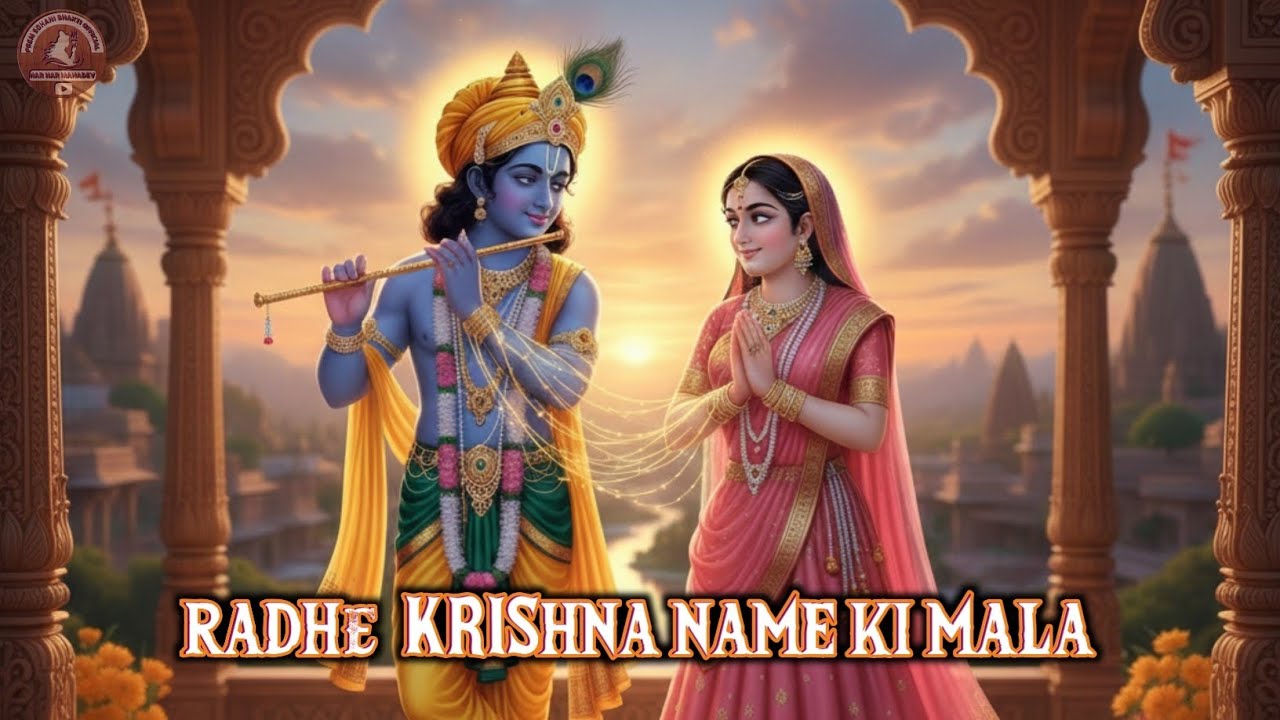 Radhe Krishna Naam Ki Mala - A Divine Musical Journey|| #bhaktivibes #radhekrishnabhaktisangam 