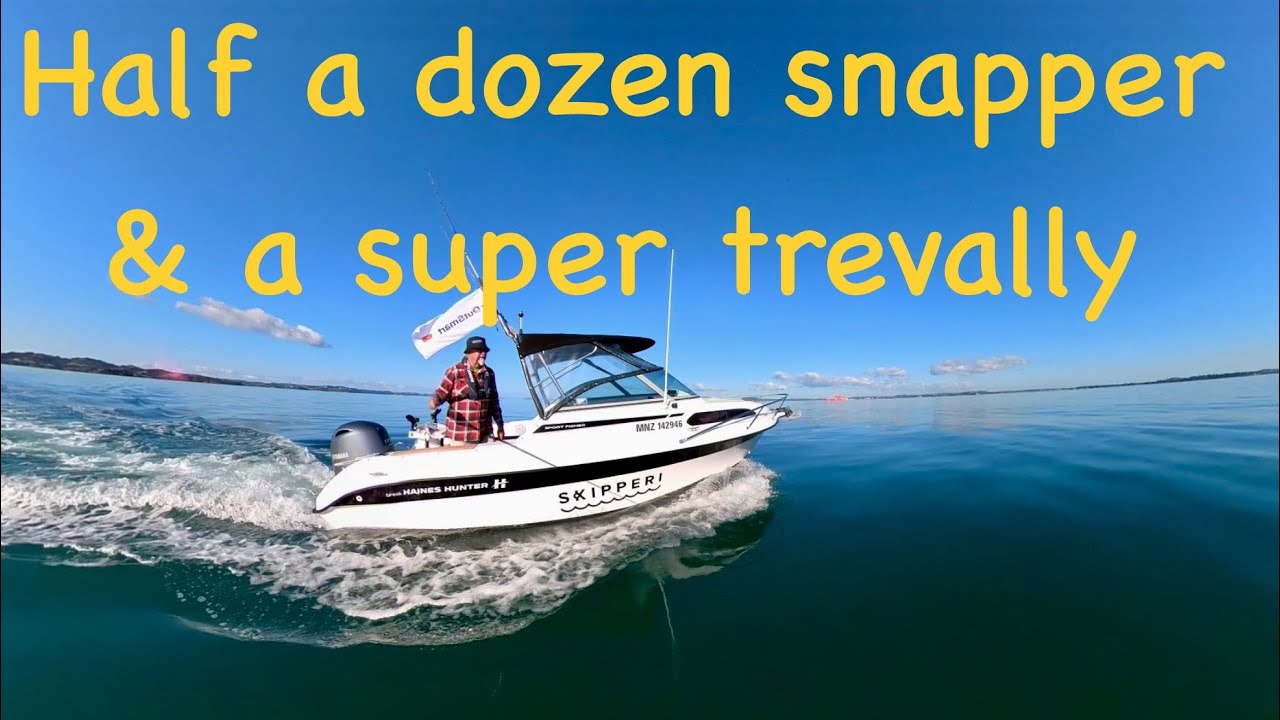 #122 Half a dozen snapper & a super trevally