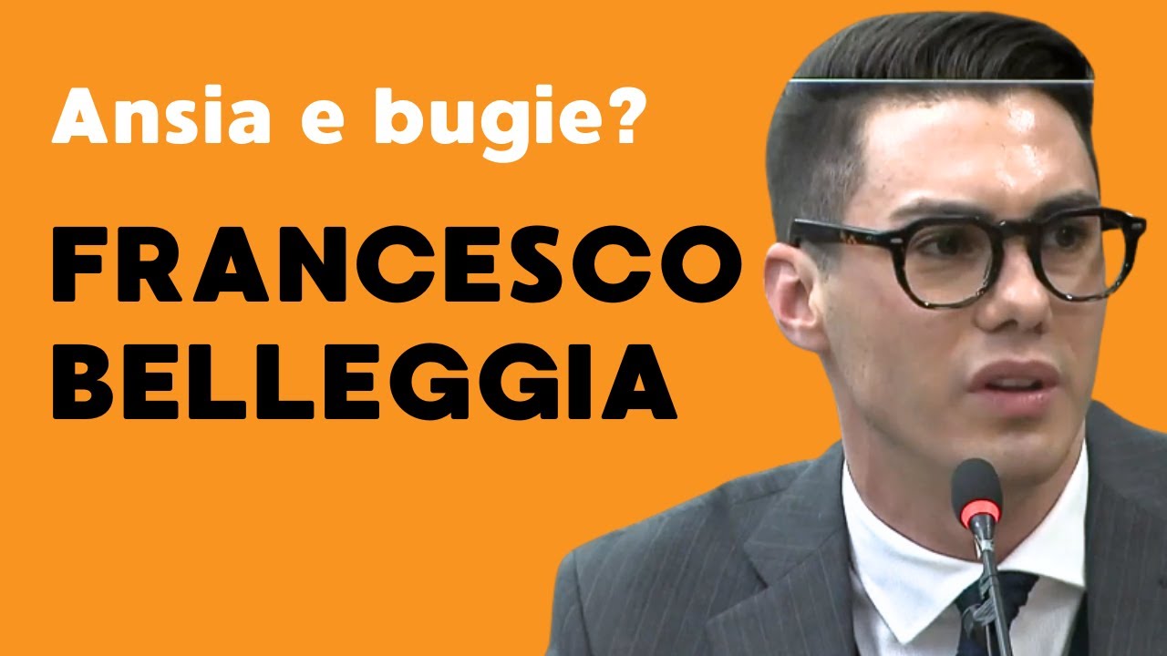 Francesco Belleggia, il linguaggio del corpo dell'ansia