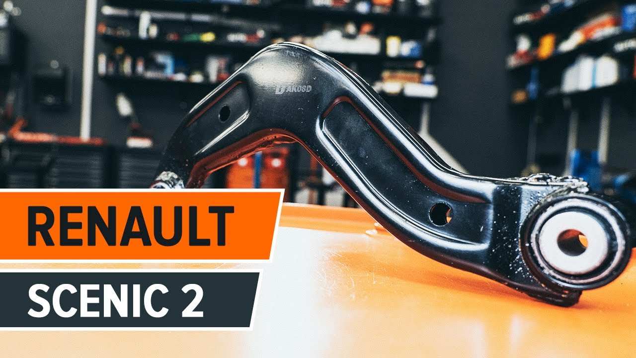 Cum se inlocuiesc brațul inferior al suspensiei de pe față pe RENAULT SC&Eacute;NIC 2 TUTORIAL | AUTODOC