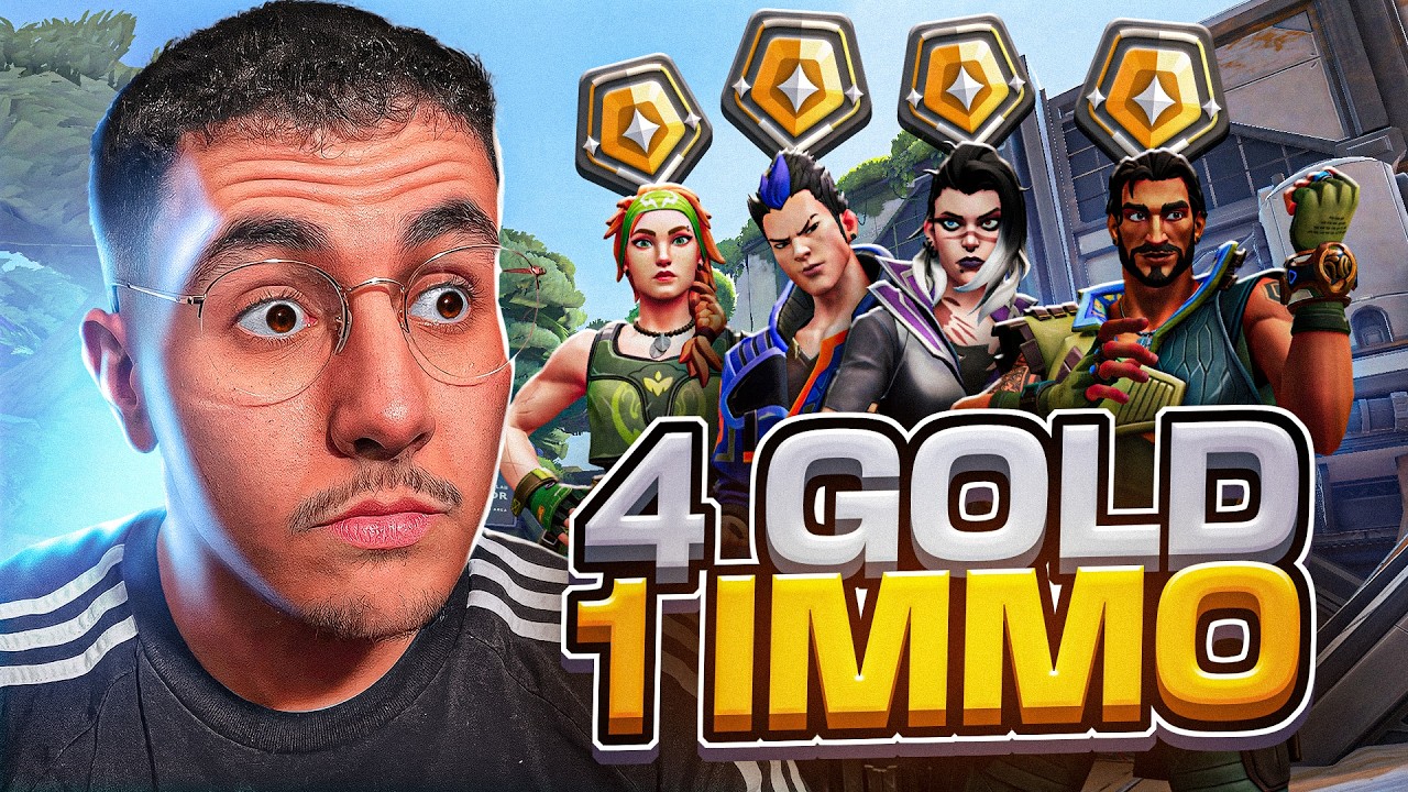 1 IMMORTAL + 4 GOLDS : L’ELO LE PLUS IMPRÉVISIBLE ?