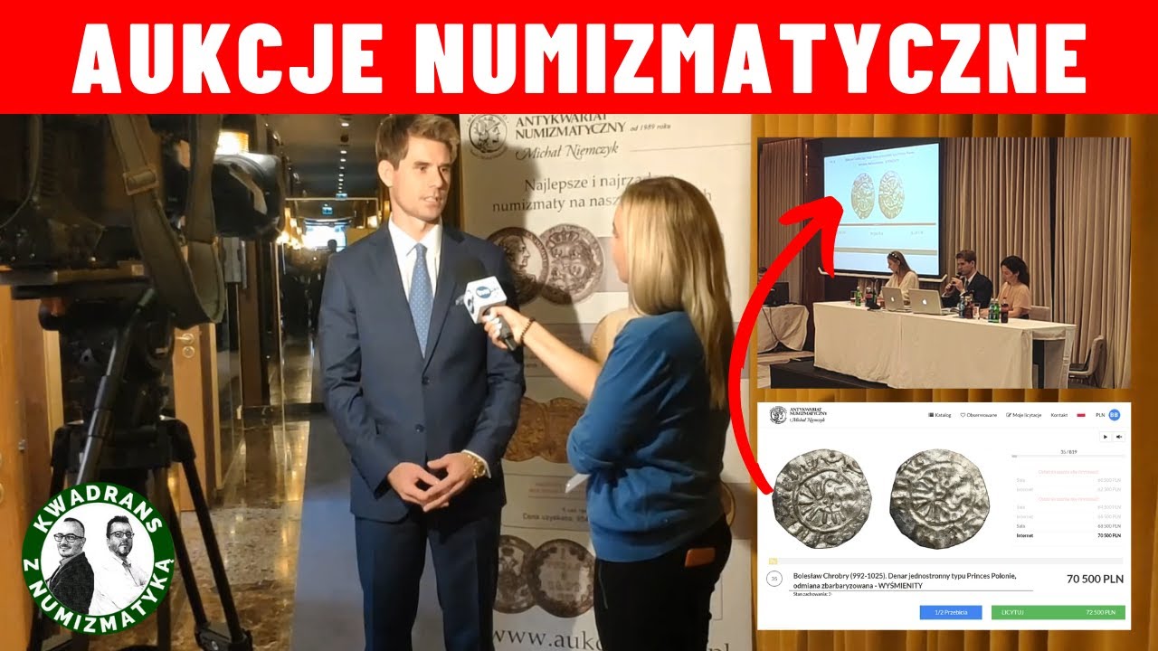 Gdzie kupić lub sprzedać monety? Czyli jak wygląda aukcja online a jak stacjonarna