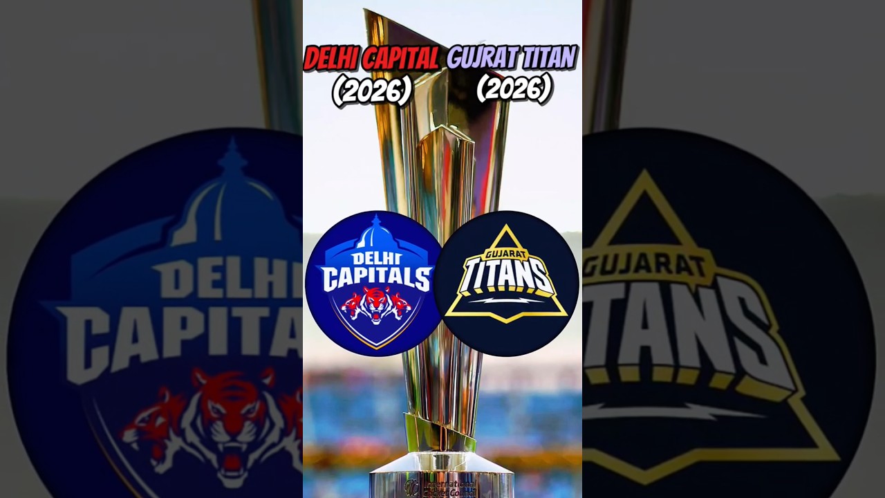 DC VS GT IPL 2026 Comparison 💥 IPL 2026 BATTLE! #ipl2026 #rcb #csk #mumbaiindians #dc #gt #gujrat