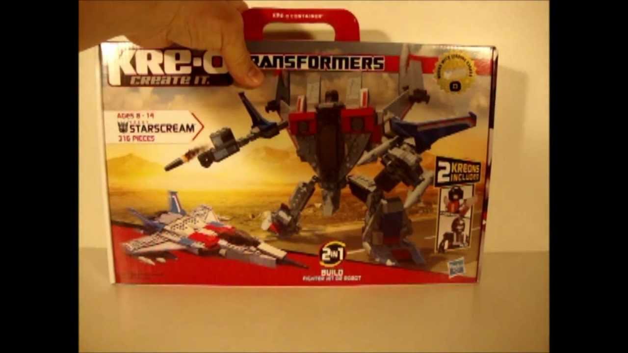 KRE-O STARSCREAM - TRANSFORMERS TOY REVIEW