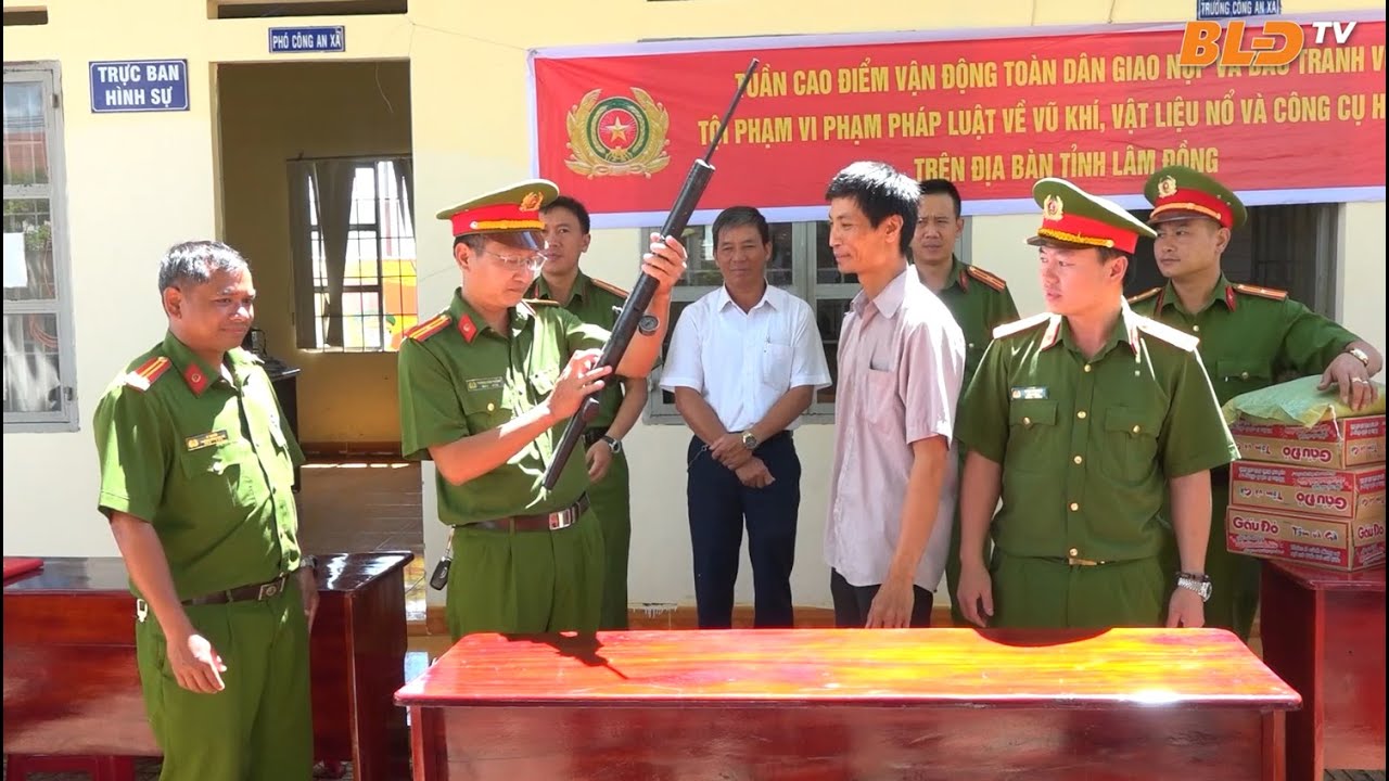 Hiệu quả dân vận trong thu hồi vũ khí, vật liệu nổ, công cụ hỗ trợ