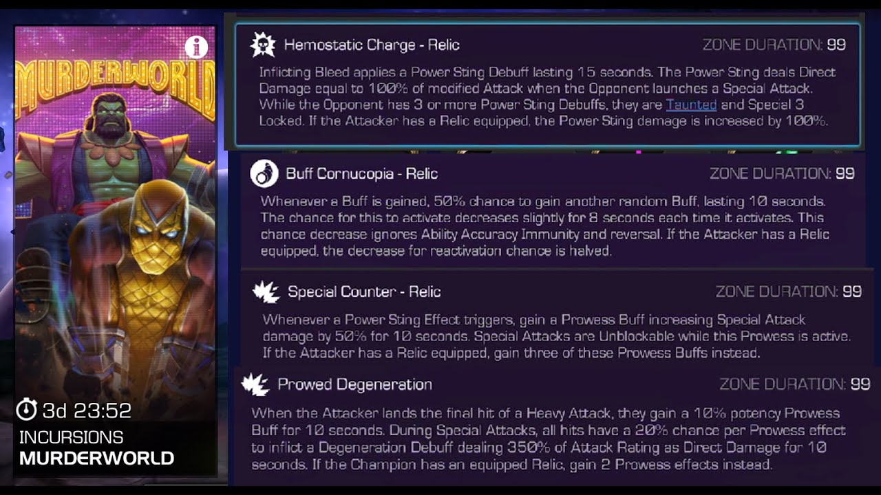 Murderworld incursion | Rare Hack Tips